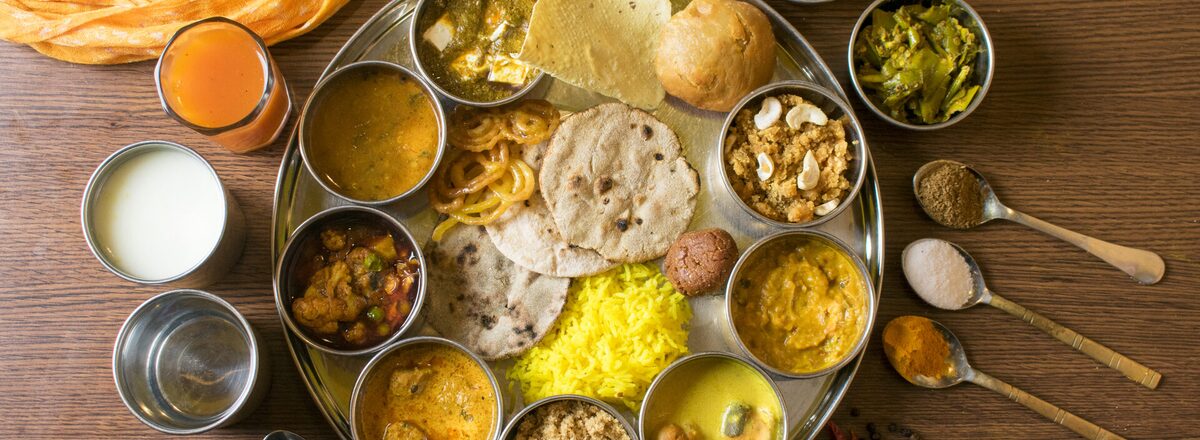 Ghoomar Traditional Thali